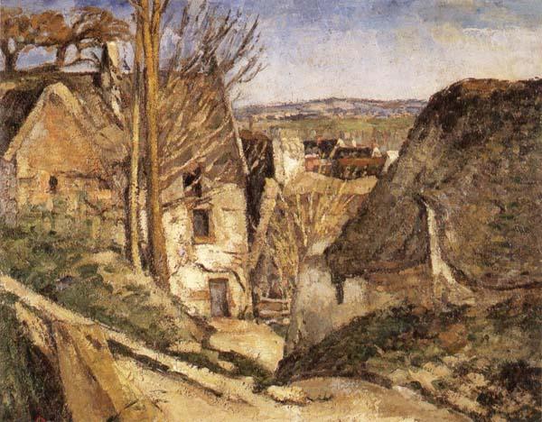 Paul Cezanne La Maison du pendu a Auvers-sur-Oise china oil painting image